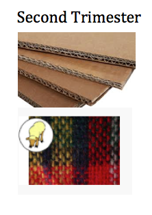 paper and fabric image